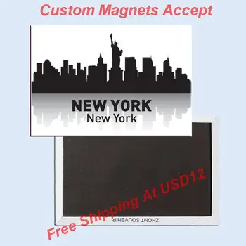  Statele UNITE ale americii de Călătorie Magneți Cadouri ,Orizontul Orașului New York,statele UNITE ale americii Suvenir Magnet de Frigider 5698