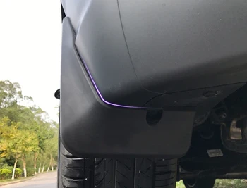  Styling auto Frontal din Plastic&Spate apărătoare de noroi Splash Fender Paznici Noroi Pentru Hyundai Kona 2017 2018 2019 (Nu pentru Electric (EV)