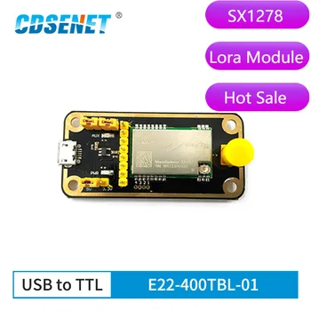  SX1268 LoRa Modul 433M 5 km Rază Lungă USB Test de Bord Kituri E22-400TBL-01 LoRa 433MHz rf Module de Emisie-recepție pentru E22-400T22S