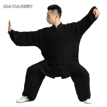  Tai Chi Uniformă Taiji Box de Performanță Haine de Toamna Artă Marțială Practică Servi și WomenSuit Wing Chun Uniformă