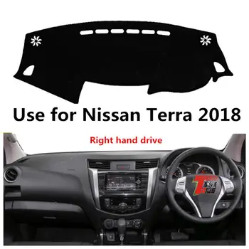  Taijs volan pe Dreapta de Înaltă Calitate din Fibre Sintetice Anti-UV de Bord Auto Capac pentru Nissan Terra Navara NP300 2018 2019 2020