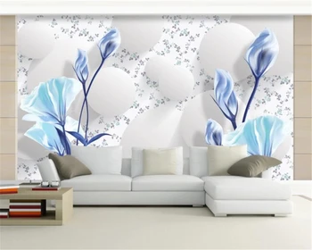  Tapet personalizat minimalist curat murală stereo 3D TV de fundal de perete camera de zi dormitor decorațiuni 3d tapet