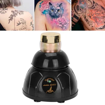  Tatuaj Cerneală Pigment Electric Agitator Agitator lac de Unghii UV Gel Vortexer Mixer lac de Unghii Gel Tremura Mixer Tatuaj de Aprovizionare Negru