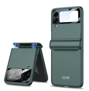  Telefon rezistent la socuri Capac Magnetic All-inclusive Pliere Telefon Solidă Caz Ultra-subțire de Protecție Huse Pentru Samsung Galaxyz Flip3