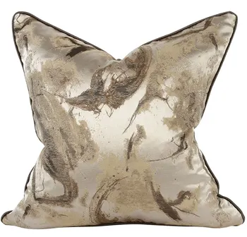  Tendință de moda maro geometrice decorative pernă/almofadas caz 45 50,europene moderne neobișnuit față de pernă acasă decorare