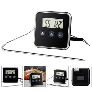  Timer Bucatarie Carne Electronice Digitale Cookingoven Temperatura Citi Grătar Copt Instant Instrument De Măsurare Electricchic