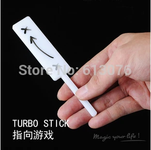  Turbo Stick,varianta simpla(gimmick numai) - truc magic,Mentalism scenă,recuzită,cum se vede pe tv Mare quanlity