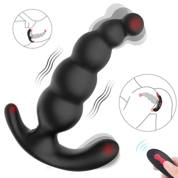  Unitate de Control Vibrator Anal Sex Toy Fo Bărbați Silicon de Partajare Multi-Punct Stimularea Unisex Anal Jucărie pentru Sex Shop Adult Sex Machi