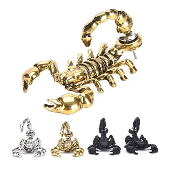  Ureche Stud Cercei SEZY Animale 3D Metal Scorpion 1 buc Moda Veche Bărbați Femei