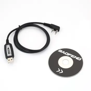  USB pentru Programare prin Cablu și CD-ul cu Software pentru Baofeng Walkie Talkie UV-5R Serise BF-888S Accesorii Kit Portabil de Emisie-recepție prin Cablu