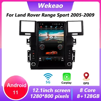  Wekeao 12.1 Inch Android 11 Autoradio Pentru Land Rover Range Rover Sport 2005-2009 DVD Player Multimedia de Navigație Radio Carplay