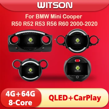  WITSON 9 inch Multimedia Android 12 GPS Auto Autoradio Audio Bluetooth Pentru BMW Mini Cooper R50 R52 R53 R56 R60 2000 - 2020