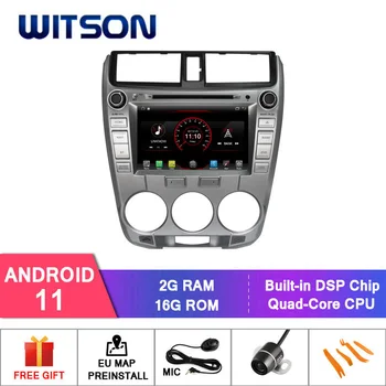  WITSON Android 11 masina dvd player cu gps pentru HONDA CITY 2008-2012 (New Sosire) Car Multimedia Player Stereo AutoAudio GPS Navi