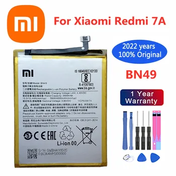  XiaoMi Original Inlocuire Baterie BN49 Pentru Xiaomi Redmi 7A Redmi7A Noi de 100% Autentice, Telefon Mobil Baterie 4000mAh + Instrumente