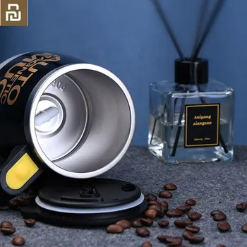  YOUPIN Automată Agitare Magnetică Cană din Oțel Inoxidabil 304 de Cafea cu Lapte de Amestecare Cupa Creative Blender Inteligent Mixer Termică Cupe