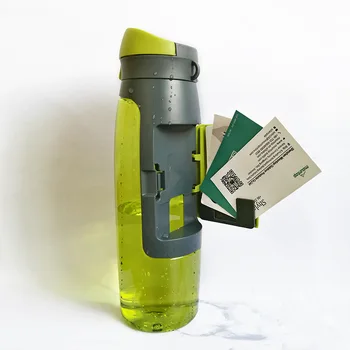  În aer liber de Mână Cupa Drinkware de Depozitare din Plastic Portofel Sport Web Materialul Pet, Sticle de Apă 750ML Cadouri Creative pentru adulți