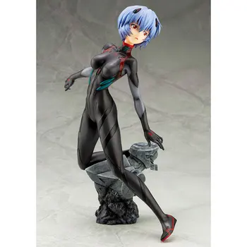  În Stoc Original Kotobukiya Ayanami Rei Anime Acțiune Figura eva Negru Costum de Luptă Model de Colectie Autentic Figurine Jucarii Noi